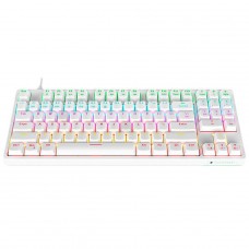 Teclado Mecânico Gamer Thunderobot KG3089R, RGB, Branco
