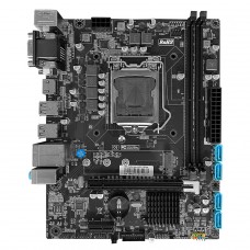 Placa Mãe BRX H310, Chipset H310, Intel LGA 1151, MATX, DDR4, 1151BRX