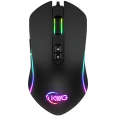 Mouse Gamer KWG Orion P1, 12000 DPI, 7 Botões, Black - Terabyte