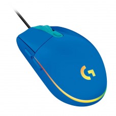 Mouse Gamer Logitech G203 Lightsync RGB, 8000 DPI, 6 Botões Programáveis, Blue, 910-005795