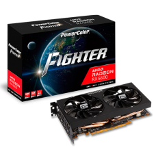 Placa de Vídeo PowerColor Fighter Radeon RX 6600, 8GB, GDDR6, FSR, Ray Tracing, AXRX 6600 8GBD6-3DH
