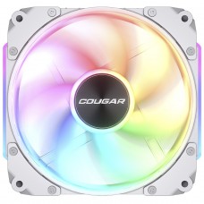 Cooler Para Gabinete Cougar Apolar White, 120mm, ARGB, PWM, Branco, 3MAPR12A1.0002