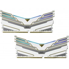 Memória DDR4 OLOy WarHawk White, 16GB (2x8GB), 3600MHZ, RGB, MD4U0836180BCWDX