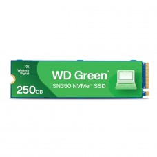 SSD WD Green SN350, 250GB, M.2 NVMe, Leitura 2400MB/s e Gravação 1500MB/s, WDS250G2G0C - Open Box
