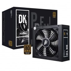Fonte 1STPLAYER DK Premium 7.0, 700W, 80 Plus Bronze, PFC Ativo, Black, DKP-PS-700AX
