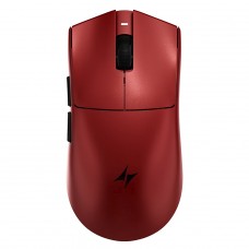 Mouse Gamer ATK Blazing Sky X1 V2 Ultimate, Wireless, 30.000 DPI, 8K, Sensor PAW 3950, Vermelho