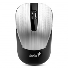 Mouse Genius NX-7015, Sem Fio, 1200 DPI, Óptico, Silver