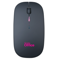 Mouse Dr. Office Sem Fio, Rainbow, 1600 DPI, 4 Botões, Black, MDR-0102-B - Open Box