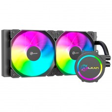 Water Cooler Kalkan Iota 240 ARGB, 240mm, Intel-AMD, Preto, KLK00045 - Open Box