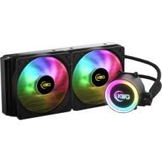 Water Cooler KWG Crater M1 240R, RGB 240mm, Intel-AMD - Terabyte
