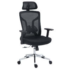 Cadeira Dr. Office Ergo Pro Preta Mesh Ajustável | Terabyte
