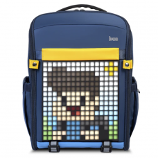 Mochila Divoom, Com Display de led em Pixel Art, Azul