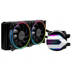 Water Cooler Zadak AIO Lite, RGB 240mm, Intel-AMD, ZA-SPL240AB-R1