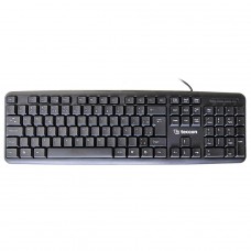 Teclado Teccon K11, USB, ABNT2, Preto, TC0013