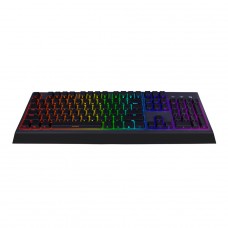 Teclado Mecânico Gamer 1STPLAYER BLACK SIR K7, RGB, Switch Blue, ANSI, Black