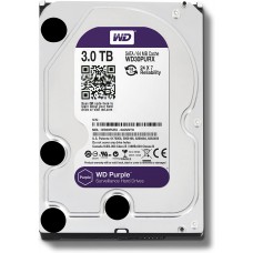 HD Western Digital, WD30PURX, 3TB, SATA III, 7200RPM, 64MB, 3.5'', WD30PURX
