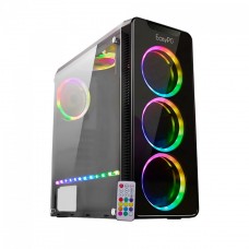 Computador T-Home EasyPC Intel i7 / 8GB / HD 1TB / GTX 1050TI / Kit Fan RGB