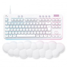 Teclado Gamer Mecânico Logitech G713, RGB, ABNT2, Switch GX Tactile Brown, Branco, 920-010701