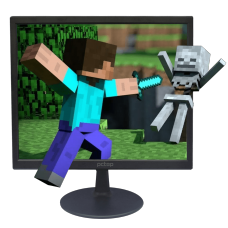 Monitor PCTop LED, 19 Pol, 60Hz, HDMI/VGA, VESA, Com Inclinação, MLP190HDMI43