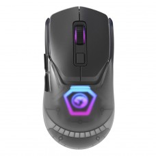 Mouse Gamer Marvo Z FIT PRO G1W GY, Wireless/Bluetooth, RGB, 19000 DPI, 7 Botões Programáveis, Cinza - Open Box