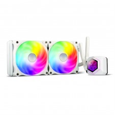 Water Cooler SilverStone PF240W-ARGB, 240mm, White, Intel-AMD, SST-PF240W-ARGB