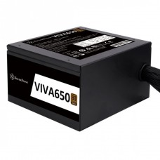Fonte SilverStone VIVA 650, 650W, 80 Plus Bronze, PFC Ativo, SST-VA650-B - IMP - Open Box