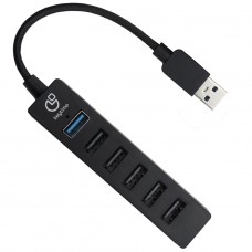 Hub 7 em 1 Keytime DataPort USB 3.0 e USB 2.0 | Terabyte