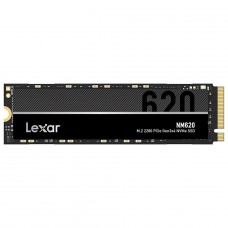 SSD Lexar, 512GB, M.2 NVMe, leitura De 3500 MB/s, Gravação 2400 MBs, Preto, LNM620X512G-RNNNU