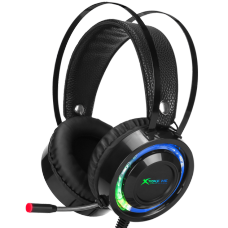 Headset Gamer XTRIKE-ME GH-708, Com Fio, Black, RGB - Teabyte