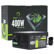 Fonte OnePower, 400W, Bivolt, Preto