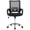 Cadeira de Escritório Executive Multi, Altura Ajustável, Base Cromada, Preta, GA197