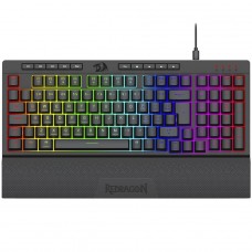 Teclado Gamer Redragon Shiva 98, RGB, USB, Membrana, ABNT2, Preto, K515-RGB PT - Open Box
