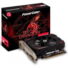 Placa de Vídeo PowerColor, Radeon, RX 550 Red Dragon, 4GB, DDR5, 128Bit, AXRX 550 4GBD5-DH