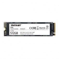 SSD Patriot P300, 512GB, NVME, Leitura 1700MBs e Gravação 1100MBs, P300P512GM28