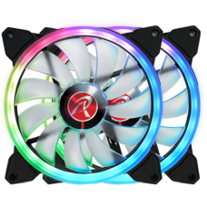 Cooler para Gabinete Raijintek Iris 14 RBW ADD-2, ARGB, 140mm, 0R40B00114