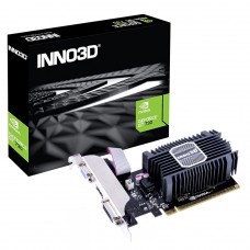 Placa de Vídeo INNO3D NVIDIA GeForce GT730, 1GB, SDDR3, 64Bit, N730-1SDV-D3BX