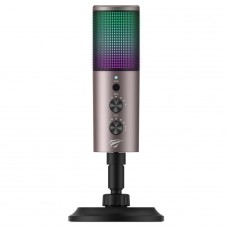 Microfone Gamer Havit Gamenote GK61, RGB, USB, GK61