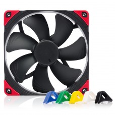 Cooler para Gabinete Noctua NF-A14 PWM Chromax.Black.Swap, 140mm, Preto