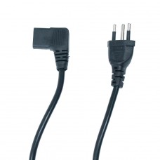 Cabo de Força Teccon Tripolar 1.5m Conector 90º | Terabyte