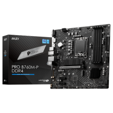 Placa-Mãe MSI PRO B760M-P B760 LGA 1700 mATX DDR4 | Terabyte
