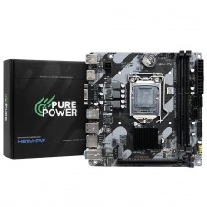 Placa Mãe Pure Power H81M-PW, Chipset H81, Intel LGA 1150, M-ITX, DDR3, PP-MB-I81MD4 - Open Box