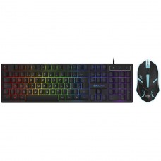 Combo Gamer Teclado e Mouse HOOPSON, RGB, Preto - Terabyte - Open Box