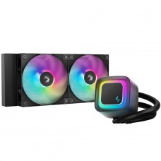 Water Cooler DeepCool LE240 V2, ARGB, 240mm, Intel-AMD, Preto, R-LE240-BKAMMC-G-2 - Open Box