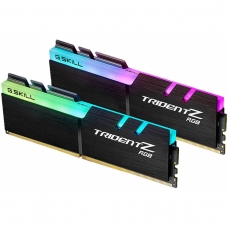 Memória DDR4 G.Skill Trident Z, RGB, 32GB (2x16GB) 3000MHz, F4-3000C16D-32GTZR