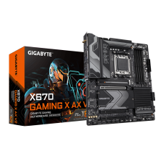 Placa Mãe Gigabyte X670 GAMING X AX V2, Chipset X670, AMD AM5, ATX, DDR5