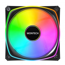 Cooler Gabinete Montech AX120 PRO ARGB 120mm Preto | Terabyte
