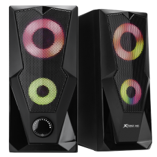 Caixa de Som Gamer Xtrike-me SK-501, RGB, 2x3W, USB - Terabyte
