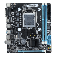 Placa Mãe Brazil PC, Chipset H81, Intel LGA 1150, mATX, OEM, DDR3, BPC-B85/H81M.2-TG
