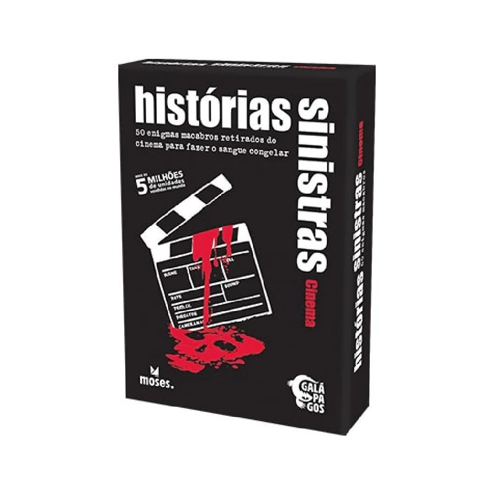 Jogo Histórias Sinistras Cinema - Asmodee