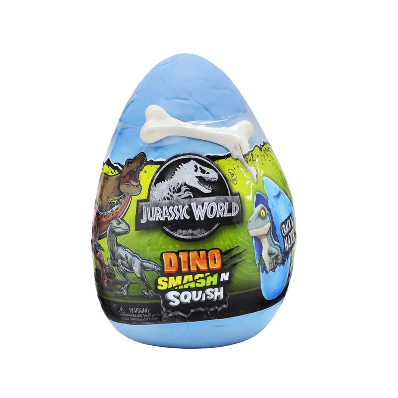 Jurassic World Rebirth Smash Azul - Fun Divirta-se